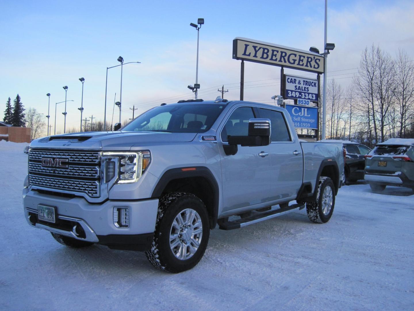 2021 silver /black GMC Sierra 2500HD Denali (1GT49REY0MF) , located at 9530 Old Seward Highway, Anchorage, AK, 99515, (907) 349-3343, 61.134140, -149.865570 - Photo#0